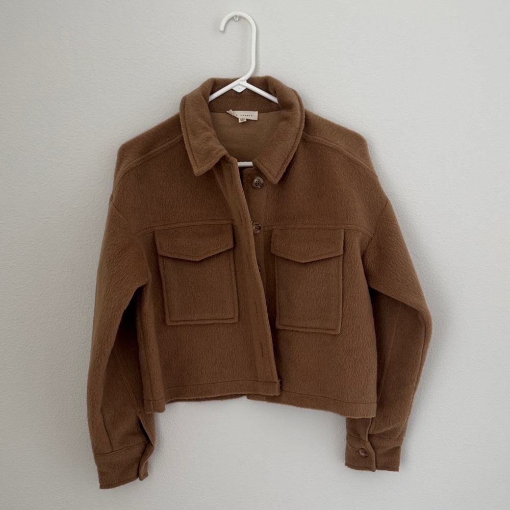 LA Hearts Tan Utility Jacket